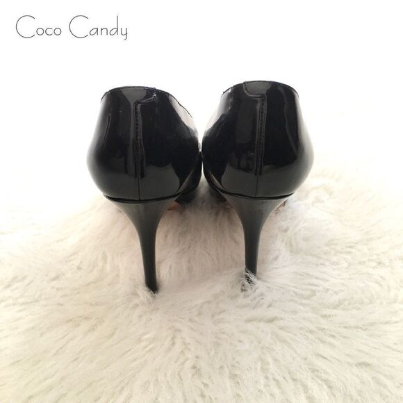 🔃Jimmy Choo Cosmic Black Patent Leather Heels - Picture 7 of 14